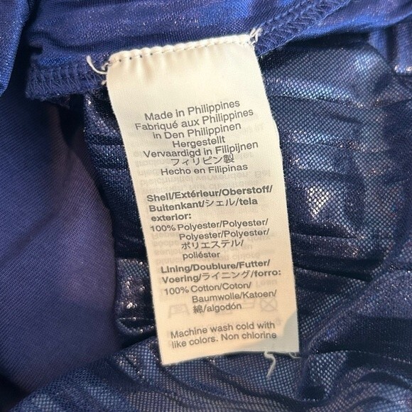 Crewcuts Shimmering Navy Blue Formal Dress - Picture 4 of 5